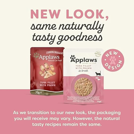 Applaws Tuna Fillet with Pacific Prawn Wet Cat Food