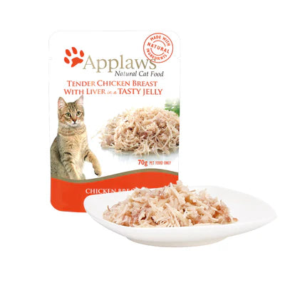 Applaws Chicken Breast with Liver in Jelly Wet Cat Food