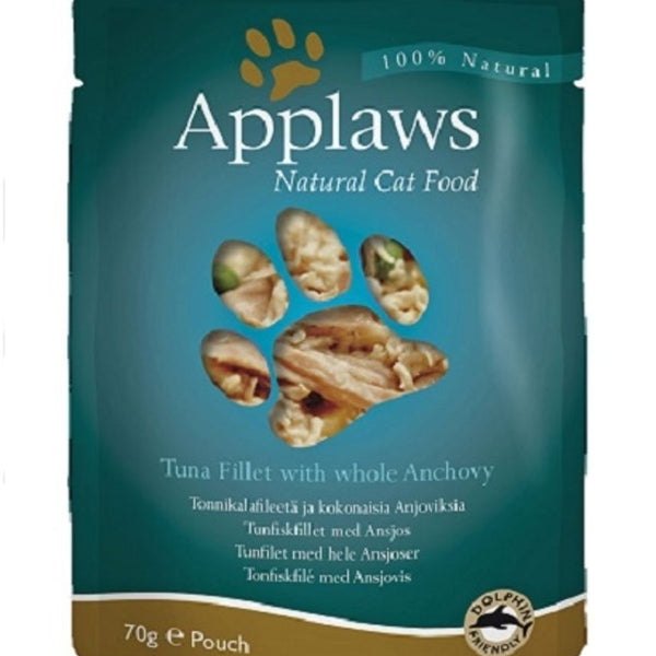 Applaws Tuna Fillet With Anchovy Wet Cat Food