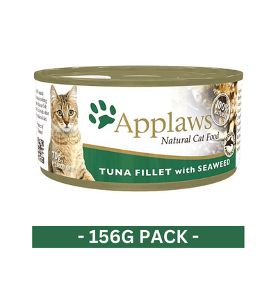 Applaws Natural Tuna Fillet with Seaweed Wet Cat Food - 156 GM