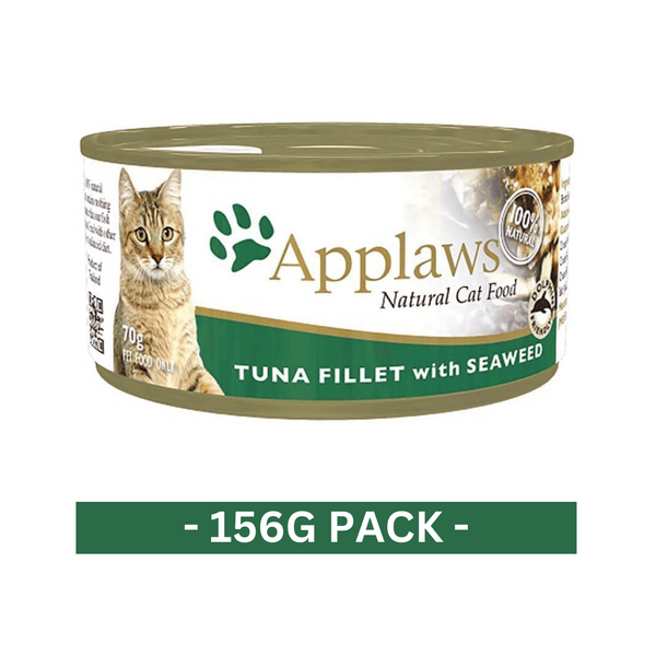 Applaws Natural Tuna Fillet with Seaweed Wet Cat Food - 156 GM
