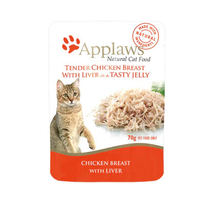 Applaws Chicken Breast with Liver in Jelly Wet Cat Food